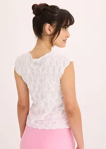 Top en matière texturée, bonprix