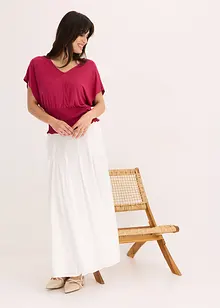 Jupe longue à lés, bonprix