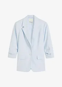 Blazer manches 3/4 ample en viscose, bonprix