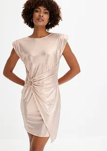 Robe courte avec broche à la taille, bonprix