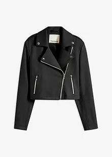 Veste cropped en suédine, bonprix