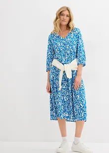 Robe midi en viscose fluide, bonprix