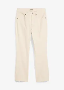 Jean flare taille haute, cropped, bonprix