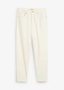 Jean mom taille haute, raccourci, peu extensible, bonprix