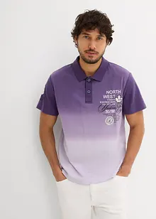 Polo avec dégradé de couleur, 100% coton, bonprix