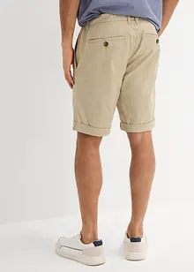 Bermuda chino 100% coton, Regular, bonprix