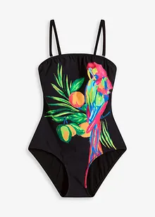 Maillot 1 pièce sculptant, maintien léger, bonprix