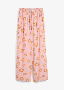 Pantalon taille élastiquée en viscose douce, bonprix
