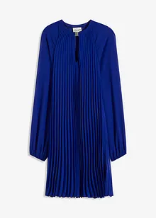 Robe courte plissée en crêpe mousseline, bonprix