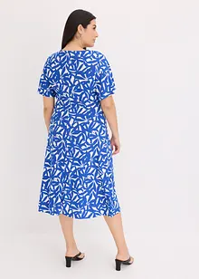 Robe en jersey à encolure froncée, bonprix