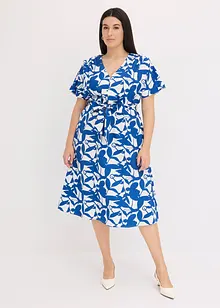 Robe-chemise à jupe dansante, bonprix