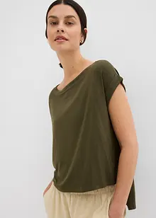 T-shirt oversize en viscose fluide, bonprix