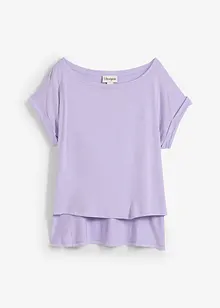 T-shirt oversize en viscose fluide, bonprix
