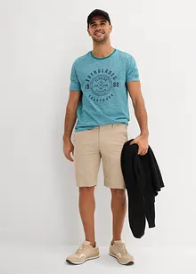 Lot de 2 T-shirts 100% coton, bonprix