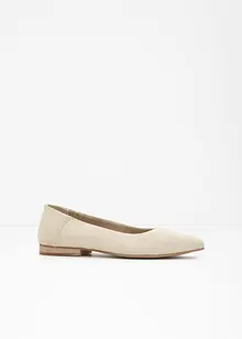 Ballerines en cuir, bonprix