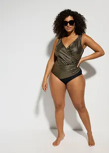 Maillot 1 pièce sculptant, maintien modéré, bonprix