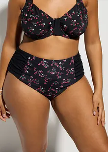 Lot de 2 bas de bikini sculptants en polyamide recyclé, maintien fort, bonprix