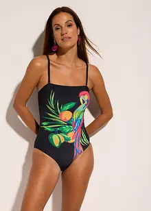 Maillot 1 pièce sculptant, maintien léger, bonprix