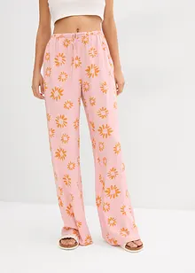 Pantalon taille élastiquée en viscose douce, bonprix
