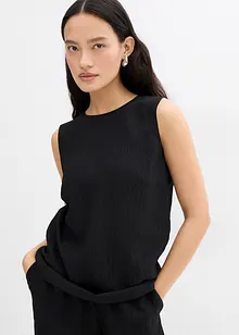 Top en viscose effet froissé, bonprix