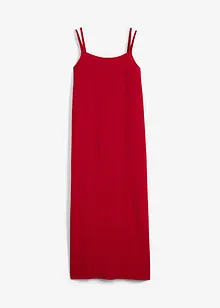 Robe à bretelles réglables en crêpe extensible, bonprix