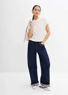 Blouse en crêpe texturé, bonprix
