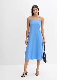 Robe bustier longueur midi en viscose mélangée, bonprix