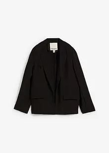 Blazer en viscose mélangée, effet froissé, bonprix
