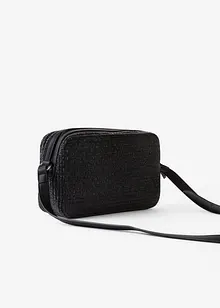 Sac à bandoulière aspect paille, bonprix