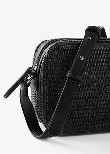 Sac à bandoulière aspect paille, bonprix