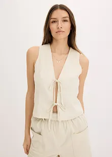 Gilet sans manches à nouettes, bonprix