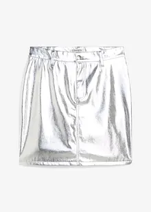 Mini-jupe métallisée, bonprix