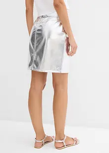 Mini-jupe métallisée, bonprix