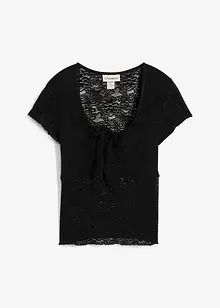 T-shirt en dentelle, bonprix