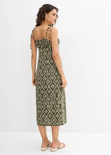 Robe midi en viscose fluide, bonprix
