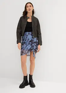 Mini-jupe en mesh, bonprix