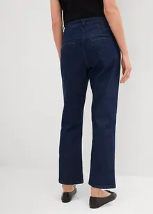 Jean droit taille haute, raccourci, bonprix