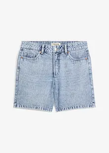 Bermuda en jean taille mi-haute, peu extensible, bonprix
