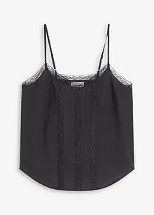 Top avec broderies anglaises, bonprix