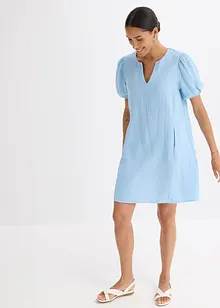 Robe courte en gaze de coton, bonprix