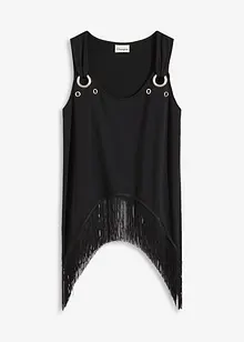 Top à franges, bonprix