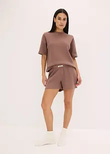 Ensemble short d’intérieur en jersey gaufré, bonprix