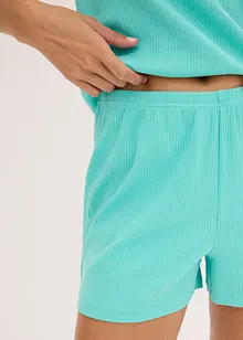 Pyjashort en coton côtelé, bonprix