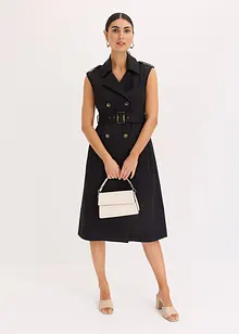 Robe trench avec ceinture (ens. 2 pces), bonprix