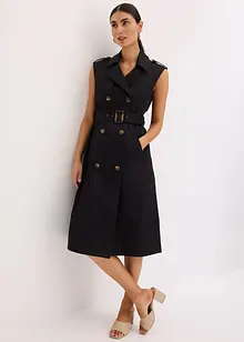 Robe trench avec ceinture (ens. 2 pces), bonprix