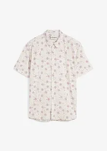 Chemise manches courtes fleurie 100% coton, bonprix