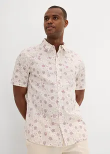 Chemise manches courtes fleurie 100% coton, bonprix