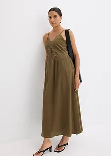 Robe longue orné d’œillets, bonprix