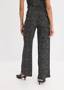 Pantalon en jersey crêpe, bonprix