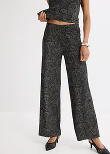 Pantalon en jersey crêpe, bonprix